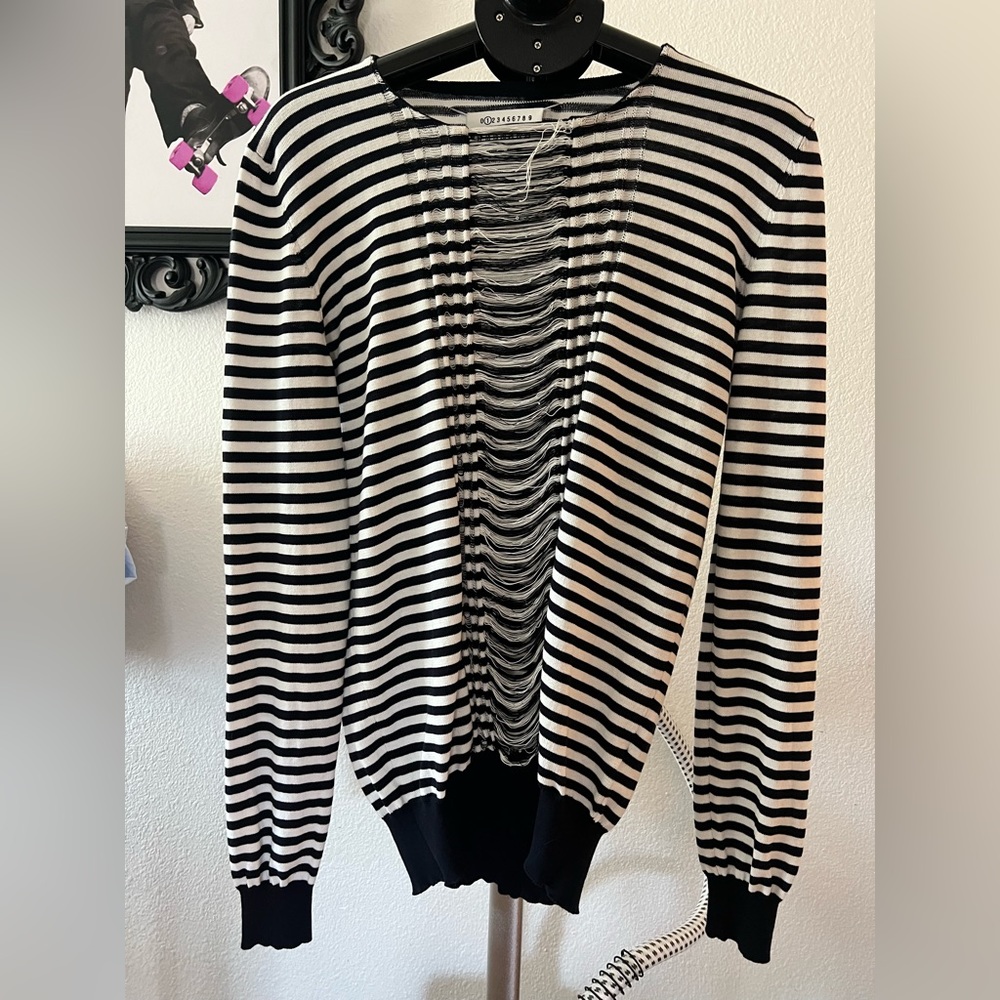 100% cotton Maison Margela cardigan never worn